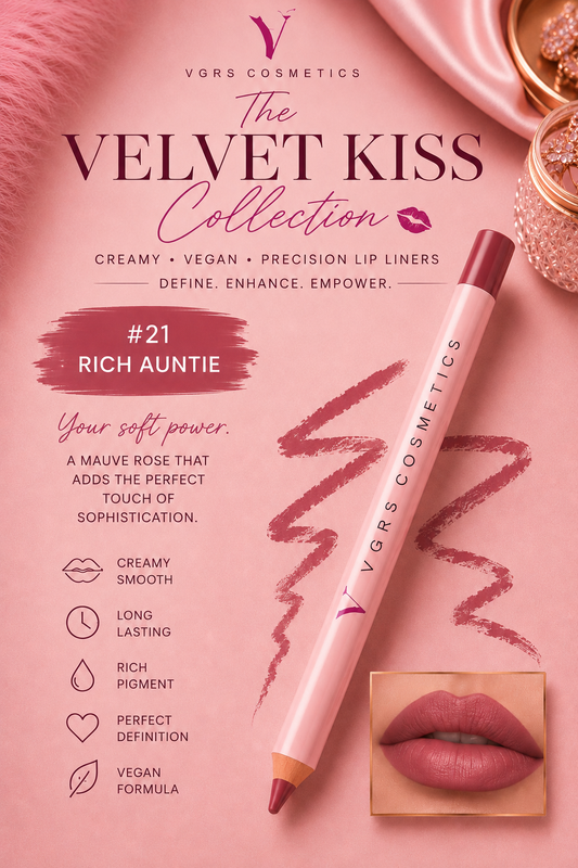 Rich Auntie (Velvet Kiss Creamy Lip Liner Collection)